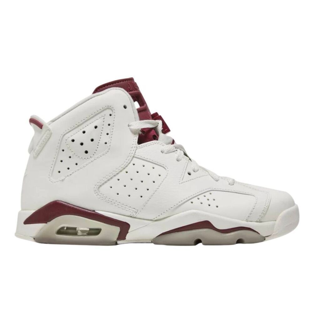 NIKE Air Jordan 6 Retro 'Maroon' Sneakers Size 7.5